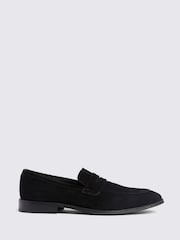 MOSS Black Suede Loafers - Image 1 of 5