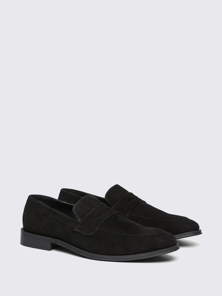 MOSS Black Suede Loafers - Image 2 of 5