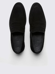 MOSS Black Suede Loafers - Image 3 of 5