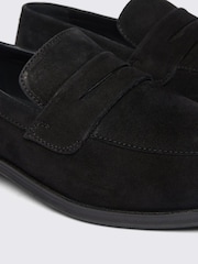 MOSS Black Suede Loafers - Image 4 of 5