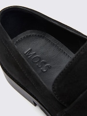 MOSS Black Suede Loafers - Image 5 of 5