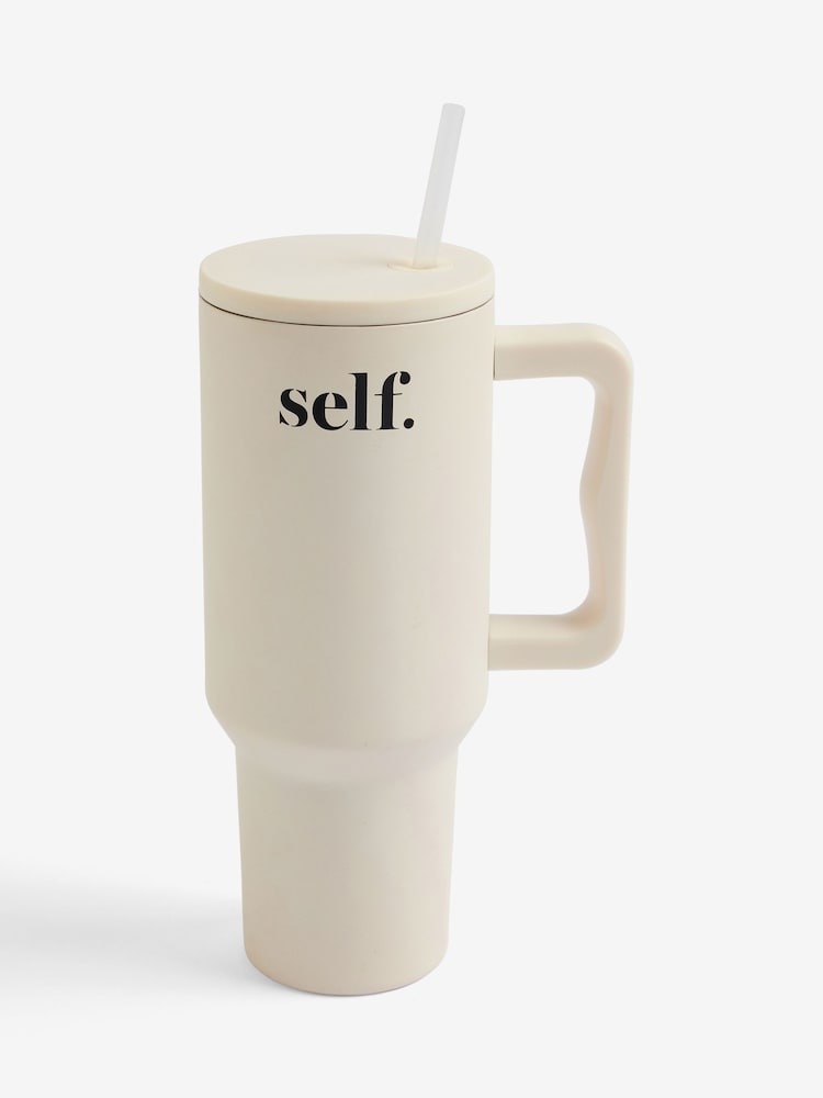 Cream self. 1.14L Tumbler Water Bottle - Image 5 of 5