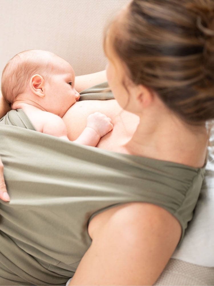 Seraphine Green Maternity Babywearing Top - Image 2 of 3