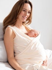 Seraphine Cream Maternity Babywearing Top - Imagen 7 de 10