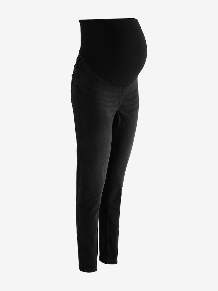Seraphine Post Maternity Skinny Black Jeans - Image 5 of 5 Seraphine Post Maternity Skinny Black Jeans - Image 5 of 5