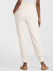 Seraphine Maternity Cream Overbump Joggers - Image 2 of 6