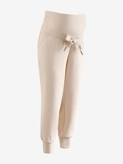 Seraphine Maternity Cream Overbump Joggers - Image 6 of 6