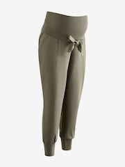 Seraphine Maternity Green Overbump Joggers - Image 4 of 4