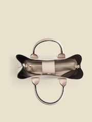 Sosandar Natural Structured Bag With Detachable Scarf - Image 4 of 5