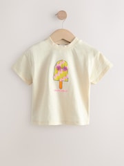 Pink Icecream Tops 4 Pack (3mths-7yrs) - Image 3 of 8