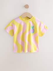 Pink Icecream Tops 4 Pack (3mths-7yrs) - Image 4 of 8