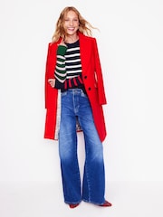 Boden Blue Olivia Merino Jumper - Image 2 of 5