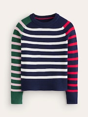 Boden Blue Olivia Merino Jumper - Image 4 of 5