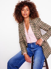 Boden Brown Marylebone Tweed Blazer - Image 4 of 6