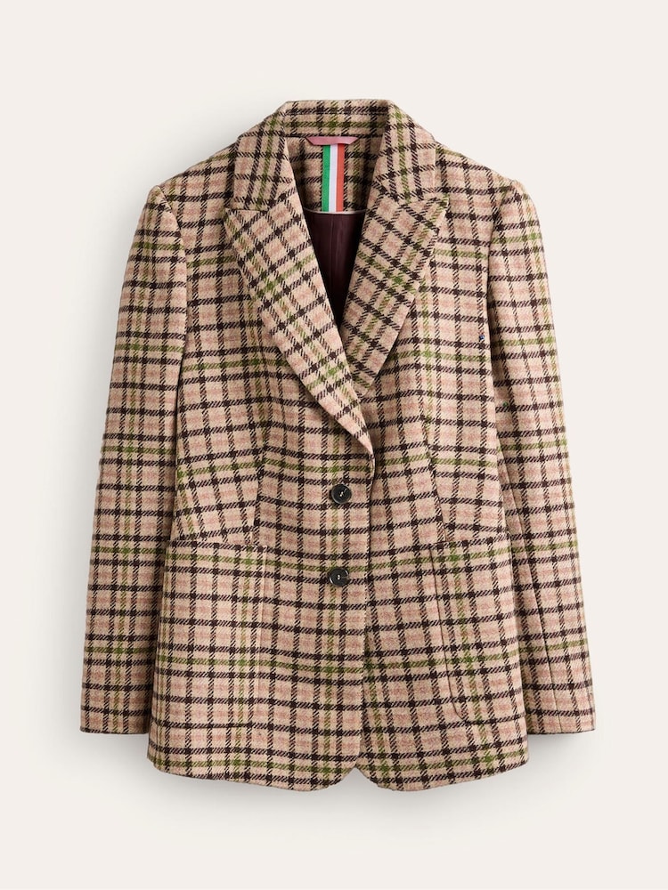 Boden Brown Marylebone Tweed Blazer - Image 6 of 6