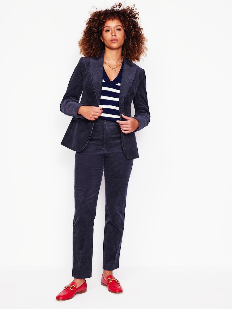 Boden Blue Kew Cord Trousers - Image 1 of 5
