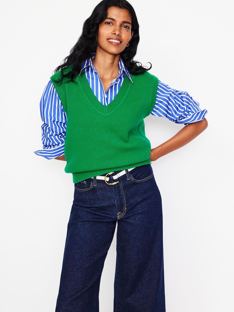 Boden Green Olivia Merino Tank - Image 1 of 6