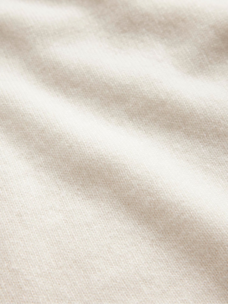 Boden Cream Eva Cashmere Boat Neck Jumper - Image 6 of 6