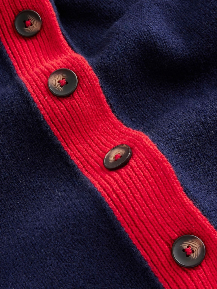 Blau - Boden Zia Pullover mit Knöpfen an der Seite - Bild 7 von 7 Blau - Boden Zia Pullover mit Knöpfen an der Seite - Bild 7 von 7