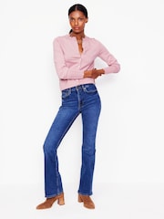 Boden Pink Imi Scalloped Cardigan - Image 4 of 6