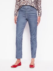 Boden Grey 5 Pocket Cord Slim Jeans - Image 1 of 5