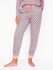 Boden Pink Jersey Pyjama Bottoms - Image 4 of 5