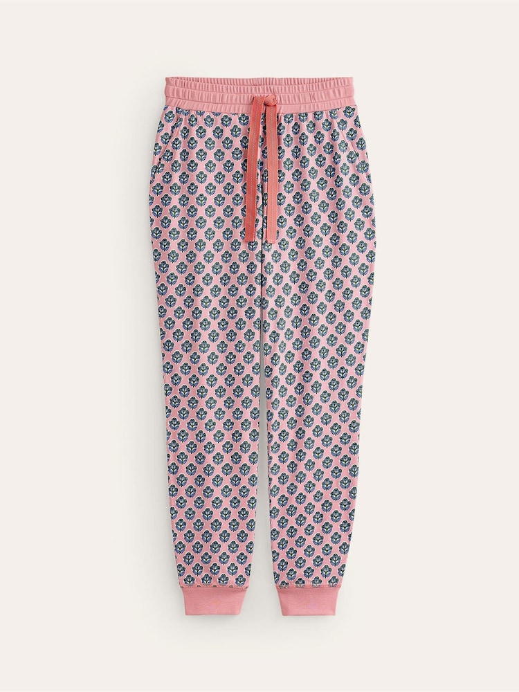 Boden Pink Jersey Pyjama Bottoms - Image 5 of 5