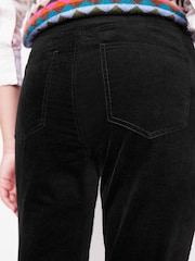 Boden Black Velveteen 5 Pocket Jeans - Image 2 of 6