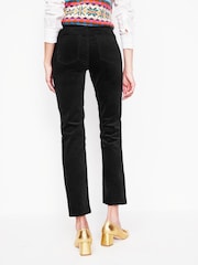 Boden Black Velveteen 5 Pocket Jeans - Image 3 of 6