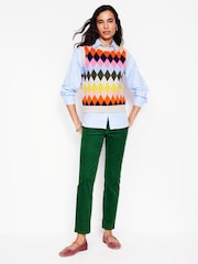 Boden Green 5 Pocket Cord Slim Jeans - Image 1 of 5