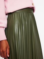 Boden Green Camilla PU Maxi Skirt - Image 3 of 6