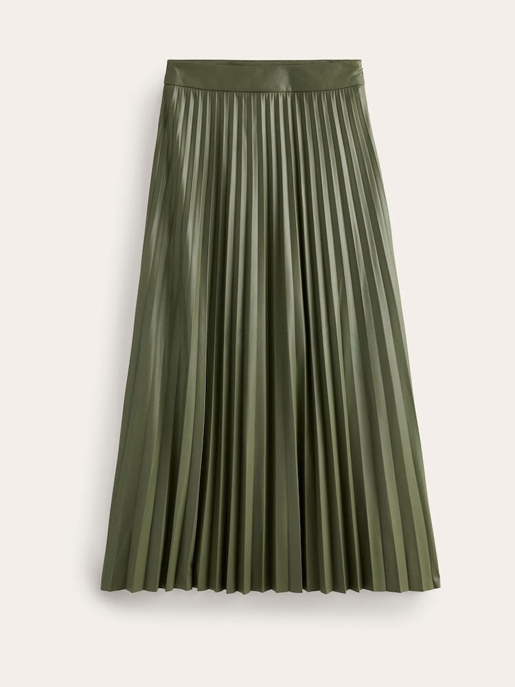 Boden Green Camilla PU Maxi Skirt - Image 6 of 6