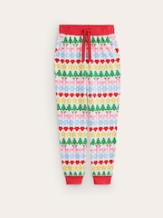 Boden Cream Jersey All Christmas Nightwear Pyjama Bottoms - Image 5 of 5