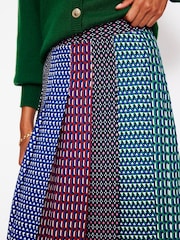 Boden Blue Knife Pleat Midi Skirt - Image 5 of 6