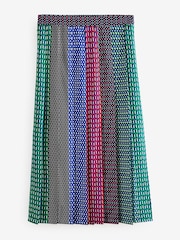 Boden Blue Knife Pleat Midi Skirt - Image 6 of 6