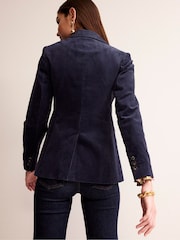Boden Blue Marylebone Cord Blazer - Image 3 of 6