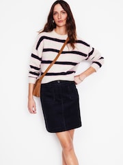 Boden Blue Estella Cord Skirt - Image 1 of 5