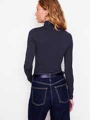 Boden Blue Polly Jersey Top - Image 2 of 5