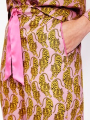 Boden Pink 100% Cotton Sateen Pyjamas Trousers - Image 4 of 5