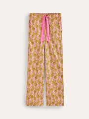 Boden Pink 100% Cotton Sateen Pyjamas Trousers - Image 5 of 5