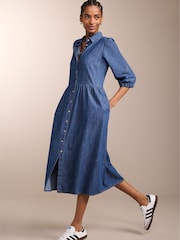 Baukjen Blue Barbara Organic Dress - Image 1 of 5