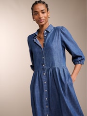 Baukjen Blue Barbara Organic Dress - Image 2 of 5