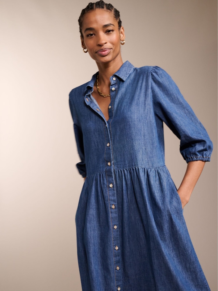 Baukjen Blue Barbara Organic Dress - Image 2 of 5