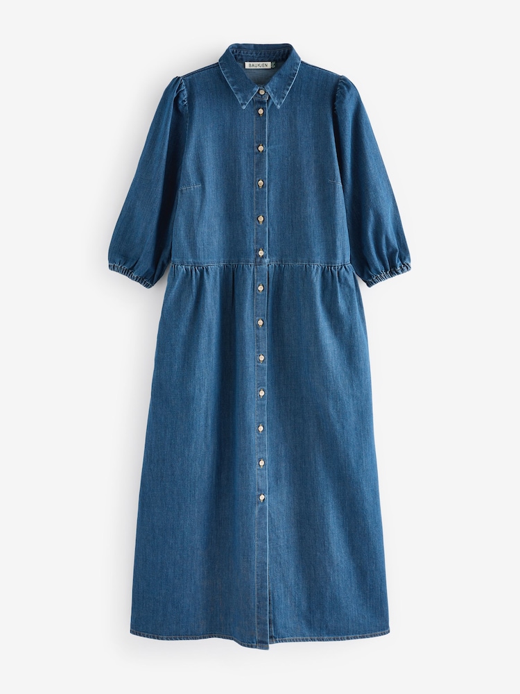 Baukjen Blue Barbara Organic Dress - Image 5 of 5