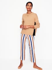 Boden Brown Zia Button Side Jumper - Image 1 of 6