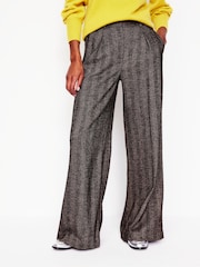 Boden Brown Chiswick Wool Blend Trousers - Image 1 of 5