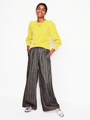 Boden Brown Chiswick Wool Blend Trousers - Image 3 of 5