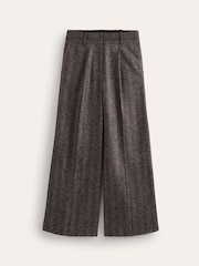 Boden Brown Chiswick Wool Blend Trousers - Image 5 of 5