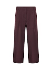 PixieGirl Petite Red Barrel Leg Trousers - Image 5 of 5