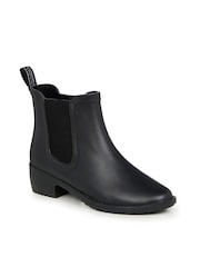 EMU Australia Black Grayson Chelsea Wellies Boots - Image 3 of 6